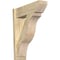 Ekena Millwork Funston Slat Rough Sawn Outlooker, Douglas Fir, 8"W x 26"D x 32"H OUT08X26X32FST06RDF - alternate 1